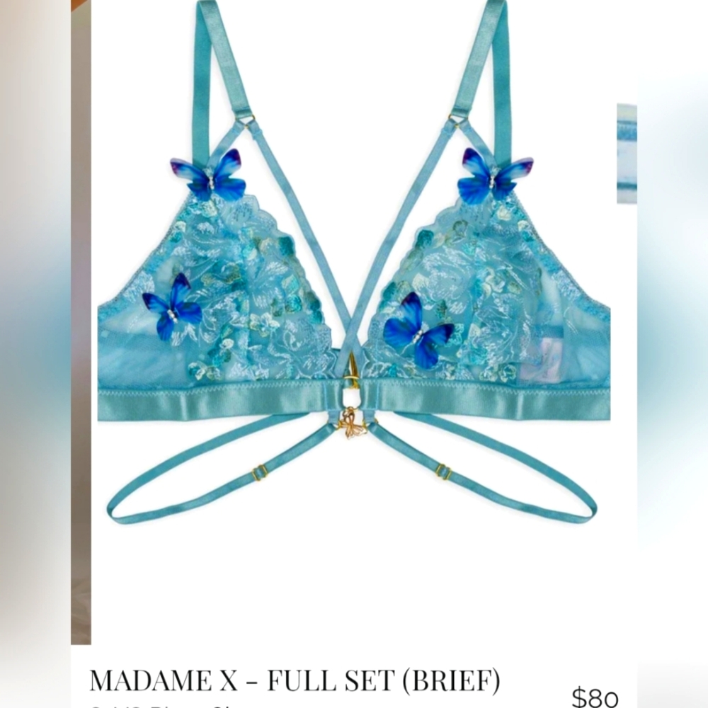 Empress mimi madame X in blue L/XL